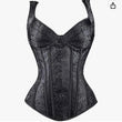 black corset top