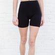 black biker shorts