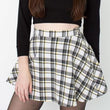 plaid american apparel skirt