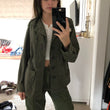 army green jacket